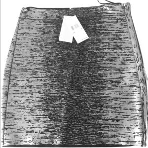 Michael Kors metallic skirt